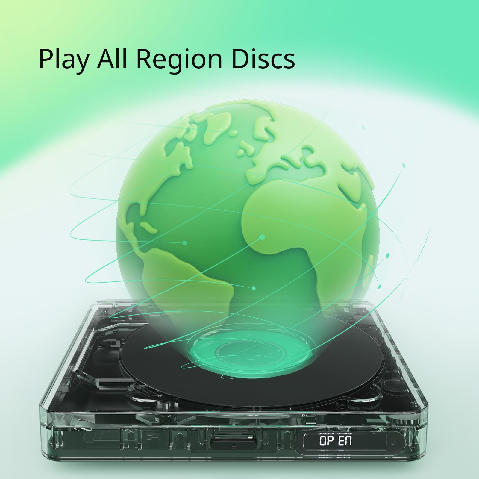 YOTON YD078 DVD Player HDMI, Mini DVD Player for Smart TV all region free